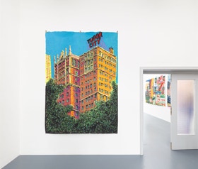 BIG LANDSCAPES (New York) Gouache auf Aquarellpapier  240 x 175 cm